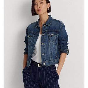 Lauren Ralph Lauren PAIZLEY-UNLINED-TRUCKER Jacket/size M/nwt